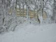 Nasza szkoła cała w śniegu
