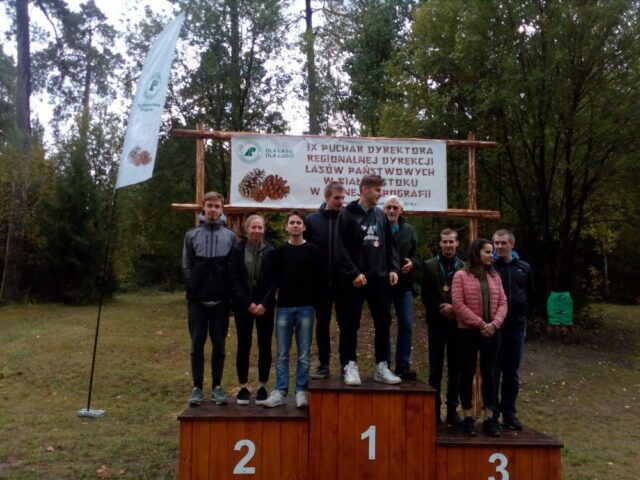 IX Puchar Dyrektora Regionalnej Dyrekcji Lasów Państwowych w Białymstoku w Leśnej Topografii